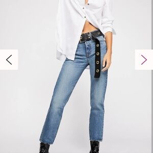 Levi's  wedgie straight high rise Size 31